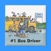 Bus Driver Magnet