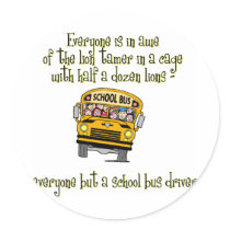 Bus Driver Stickers