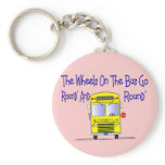 Bus Driver "The Wheels on the Bus" Key Chain