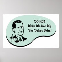 Bus Driver Voice Print