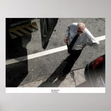 Bus Driver Waiting, San Francisco Posters