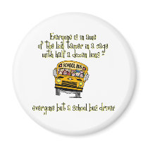 Bus Drivers magnets by tntshirtsngifts Bus Drivers magnets