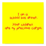 Bus Driver's Precious Cargo Poster