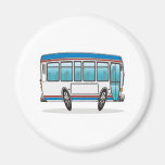 Bus Fridge Magnet