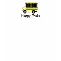 Bus Happy Trails t-shirts by yawningcatdesign Bus Happy Trails t-shirts