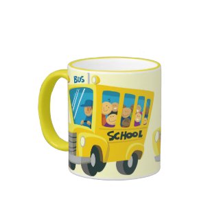 Bus school - mug