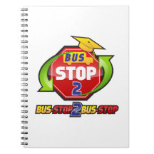 Bus-stop 2 Bus-stop Clothing and Merchandise Spiral Note Books