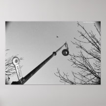 bus stop by morphan print
