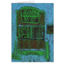 BUS STOP GREETING CARDS