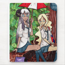 Bus Stop Mouse Pad