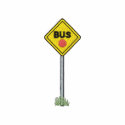 Bus Stop Sign embroidered shirts by ZazzleEmbroidery Bus Stop Sign embroidered shirts