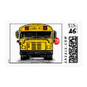 Bus Stop Sign Postage postage