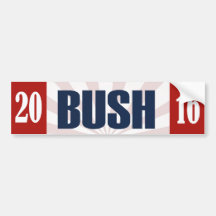 BUSH 2016 SPLIT NUMBER 2 -.png Bumper Stickers