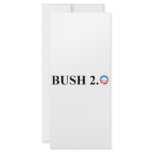 BUSH 2.0 RACK CARD DESIGN