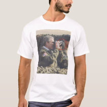 Bush and Binoculars t-shirts by ihyfb Bush and Binoculars t-shirts