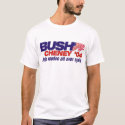 Bush/Cheney '04: Deja voodoo all over again t-shirts by busta_cap Bush/Cheney '04: Deja voodoo all over again t-shirts