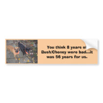 Bush/Cheney dig bumper stickers by newmeasure Bush/Cheney dig bumper stickers