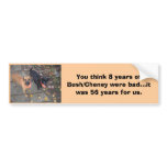 Bush/Cheney dig Bumper Stickers