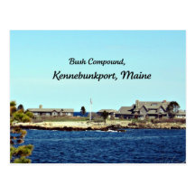 Bush Compound, Kennebunkport, Maine Post Card