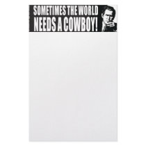 Bush Cowboy stationery