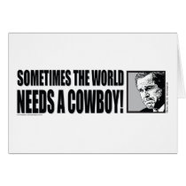 BUSH--COWBOY-White Card