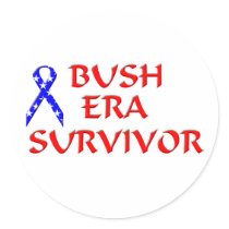 Bush Era Survivor stickers