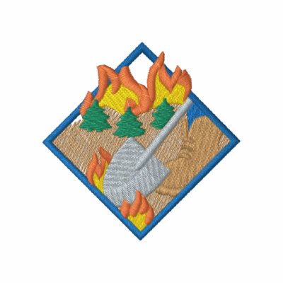 Bush Firefighting Logo Hoodie by ZazzleEmbroidery