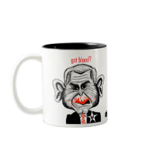 Bush Got Blood? Mug