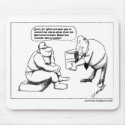Bush Greeted by Size 10 Shoes in Iraq mousepads by cartoosh Bush Greeted by Size 10 Shoes in Iraq mousepads