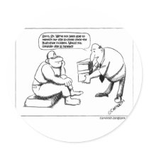 Bush Greeted by Size 10 Shoes in Iraq stickers