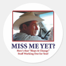 BUSH-HAT STICKER