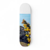 Bush In Blossom On The Jersey Coast skateboards