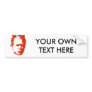 Bush is the devil bumper sticker