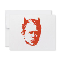 Bush is the devil invitations by AntiRepublican Bush is the devil invitations