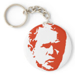 Bush is the devil key chains
