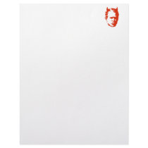 Bush is the devil personalized letterhead