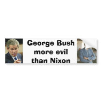 bush/nixon bumper stickers