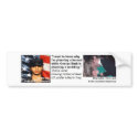 Bush plans a wedding while a soldiers mother plans bumper stickers