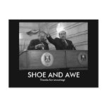 BUSH Shoe and Awe Postcards
