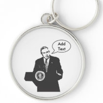 Bush Speech Bubble Keychain