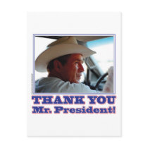Bush-Thank-You Postcards