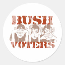 Bush Voters see no evil Faded.png stickers