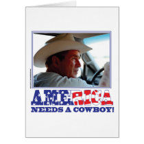BushAMERICA Greeting Card