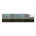 Bushfire Smoke Under Clouds In Tamala Park At West Bumper Sticker
