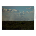 Bushfire Smoke Under Clouds In Tamala Park At West cards