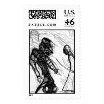 Bushido Vs Robot postage