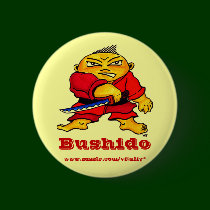 Bushido, www.zazzle.com/vitaliy* buttons