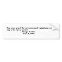 Bushism Bumper Sticker bumper stickers by hawleygraphics Bushism Bumper Sticker bumper stickers