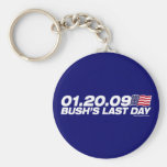 Bush's Last Day Keychain