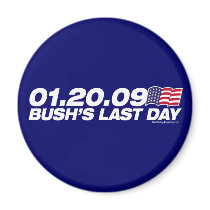 Bush's Last Day Magnet